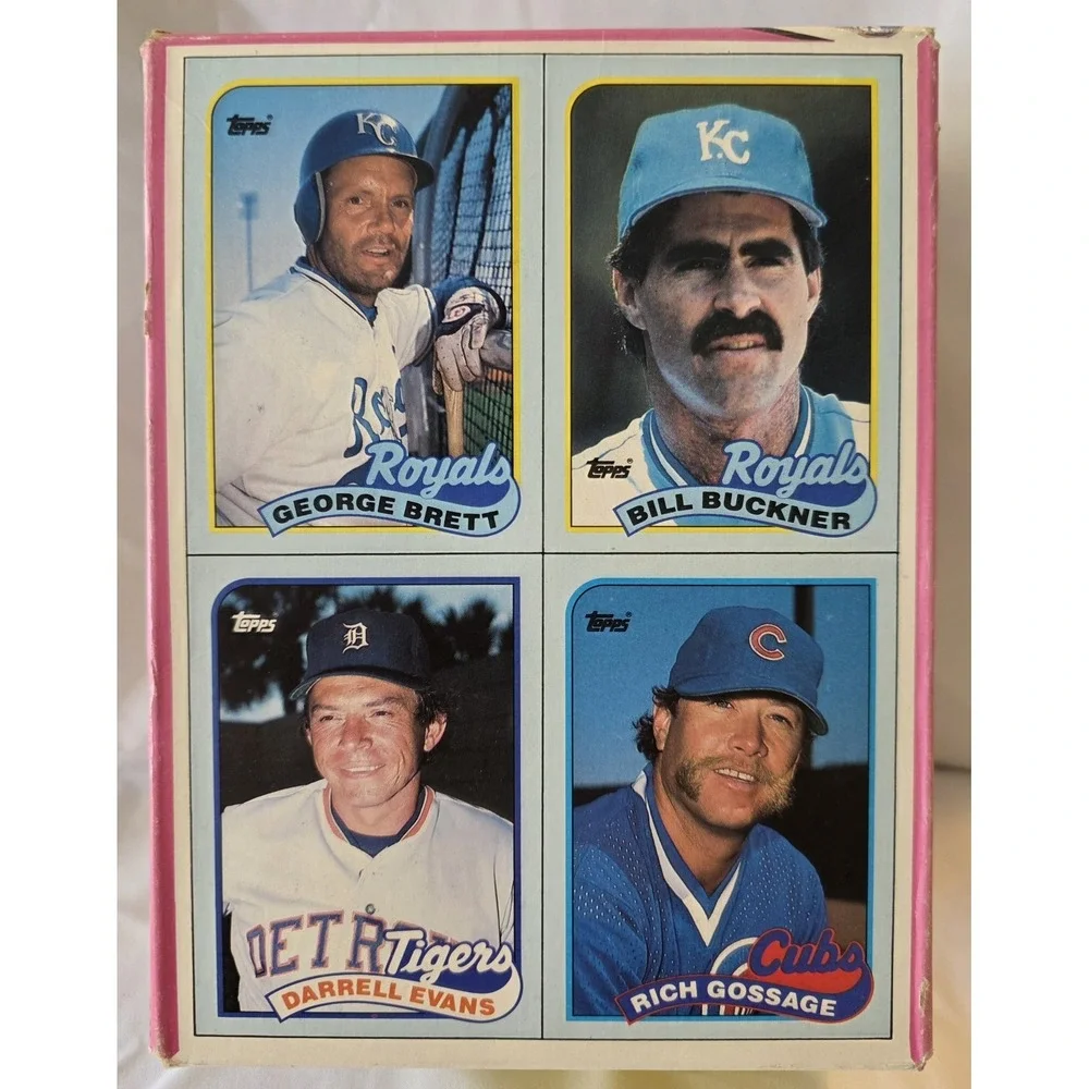 Topps 1989 Open Box With 36 Sealed Packs NOS